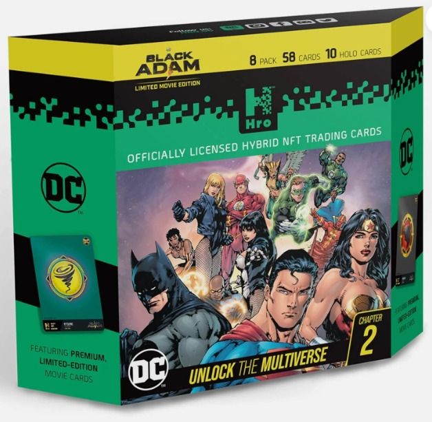 DC Comics DC HRO Chapter 2Hybrid NFT Trading Cards product image